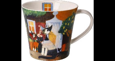 Goebel - Rosina Wachtmeister | Koffie / Thee Mok Una bellissima giornata | Beker - porselein - 350ml