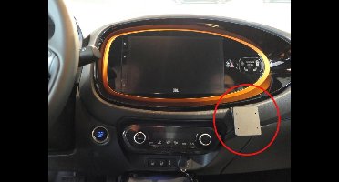 Brodit ProClip houder geschikt voor Toyota Aygo X 2022 - Angled mount