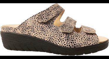 Durea Slippers 7369 047 0498 Wijdte J Taupe