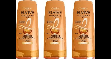 L’Oréal Paris Elvive Extraordinairy Oil Conditioner - Droog haar - 3 x 200ml