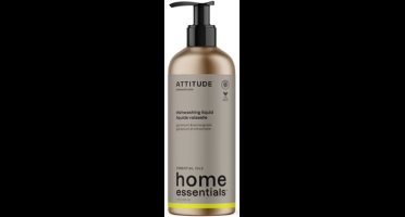 Attitude Afwasmiddel geranium & citroengras 473 Milliliter