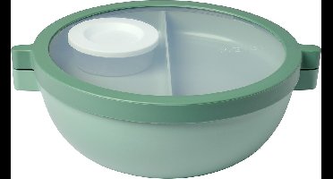 Mepal Vita bento lunchbowl – 5 vakken waarvan 3 uitneembare bakjes – Bento box – Salade lunchbox – Nordic sage