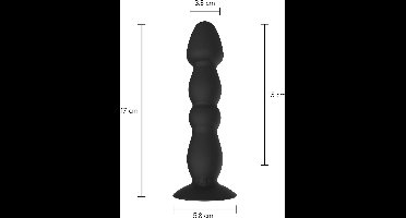 Vibrating Anal Plug Large