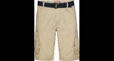 Petrol Industries - Heren Cargoshort met riem - Bruin - Maat XL
