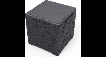 Keter Vigo Opbergtafel - 37x37x37 cm - Antraciet