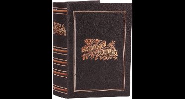 Baroque - Opberger - Boekendoos Complete Herbalist 27 cm - 27x19x6.5 - PU Leather