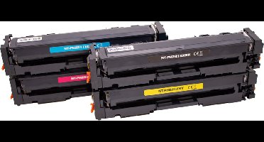 ABC huismerk Set 4x Toner (MET CHIP) geschikt voor Canon 067 LBP630C LBP631CW LBP633CDW MF650C MF651CW MF652CW MF655CDW MF657CDW MF658CW