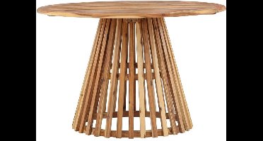 Lumpur tuintafel Ø120 naturel.