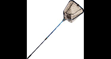Elite - Schepnet 2-delige steel blauw / zwart rubber - Elite