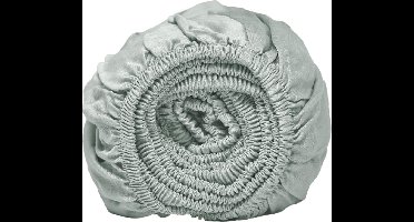 Coco & Cici - Tencel Sateen Hoeslaken 160 x 200 cm - 2 Persoons Beddengoed - Lyocell - Elastiek Rondom - Grijs Groen - Extra Zacht