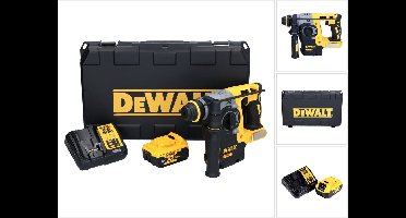DeWalt DCH 273 P1 accu combihamer 18 V 2,1 J SDS Plus Brushless + 1x accu 5,0 Ah + oplader + koffer