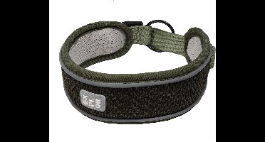 Duvoplus - Halsband Voor Dieren - Hond - Ultimate Fit Control Halsband Classic L - 45-51cm Undercover Green - 1st