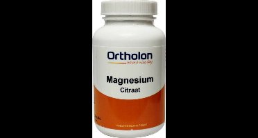 Ortholon Magnesium citraat 120 Vegetarische capsules