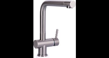 STAHL Keukenkraan massief RVS Gun Metal