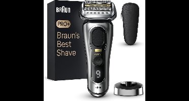 Braun Series 9 Pro+ 9517s - Elektrisch Scheerapparaat - Oplaadstandaard - Wet & Dry - Silver