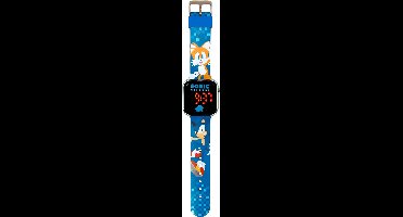 Sonic Led Horloge - Blauw