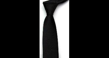 New Age Devi - "Slimme_Stijl:_Skinny_Stropdas_in_Effen_Zwart"