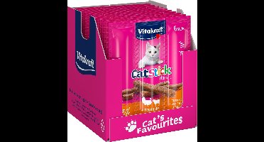 Vitakraft Cat Stick kalkoen en lam - 10x6 stuks (60 stuks)