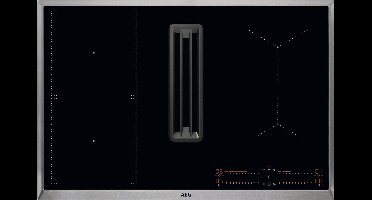 AEG | COLI84COXB | inductie kookplaat met afzuiging | Hob²Hood