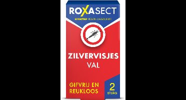 Roxasect Zilvervisjesval - 3x2 stuks voordeelverpakking