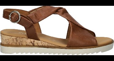 Gabor 751.1 Sandalen - Dames - Camel - Maat 39