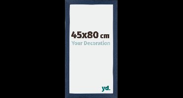 Your Decoration - Fotolijst 45x80 cm - MDF - Donkerblauw Geveegd - Mura