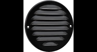 Nedco BV Aluminium schoepenrooster Ø 140mm, kleine schoepen, zwart