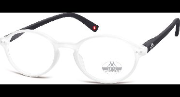 Montana Leesbril MR74D Transparant / Zwart + 1:00