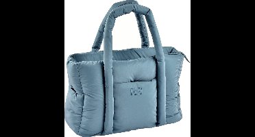 Béaba Puffy Paris Luiertas - 25L - Verzorgingstas - Incl. Verzorgingsmatje & Koelvak - 10 vakken - Blauw - Baltic Blue