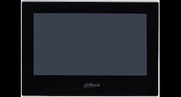 Dahua VTH2621G-P zwarte PoE video intercom binnen monitor