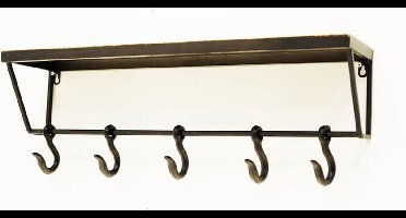 Wandkapstok chique haken b65cm