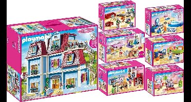 Dollhouse Set van 7 onderdelen 70205 + 70206 + 70207 + 70208 + 70209 + 70210 + 70211