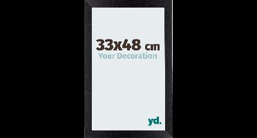 Your Decoration - Fotolijst 33x48 cm - MDF - Zwart Mat - Mura