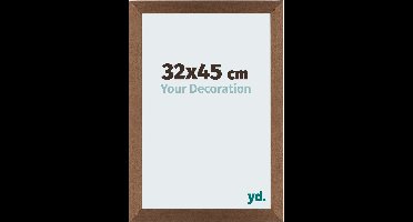 Your Decoration - Fotolijst 32x45 cm - MDF - Koper Decor - Mura