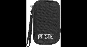 Opbergtas voor elektronica-accessoires - zwart