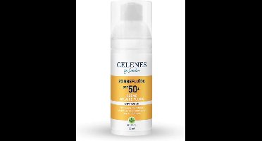 Celenes by Sweden Herbal Sun Dry Touch Zonnefluïde SPF50 - 50ml - Alle Huidtypes