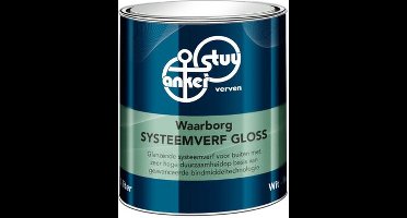 Anker Stuy - Waarborg Systeemverf Hoogglans RAL 7016 Antracietgrijs 1Ltr