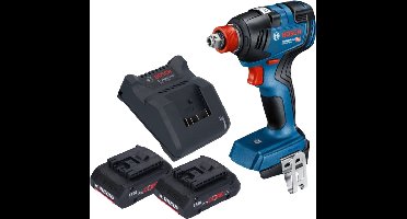 Bosch GDX 18V-200 Professional accu-slagschroevendraaier 18 V 200 Nm borstelloos + 2x ProCORE accu 4,0 Ah + oplader
