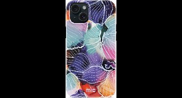 MIO MagSafe Apple iPhone 15 Plus / 14 Plus Hoesje | Hard Shell Back Cover | Geschikt voor MagSafe | Flowers