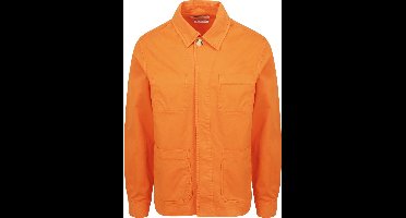 King Essentials The Benjamin Overshirt Oranje - Maat S - Heren