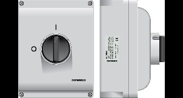 Werkschak. 3P 40A M32+M16 Ip65