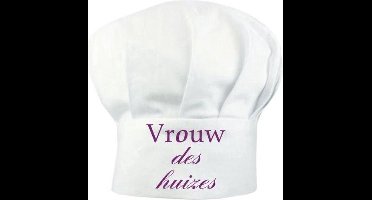 Benza Koksmuts voor volwassenen - Vrouw des huizes
