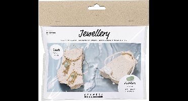 Creativ Company Mini Hobbyset Sieraden Aventurijn Armband en Oorbellen