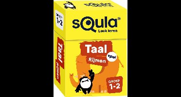 sQula Taal Rijmen - Educatief kwartetspel voor groep 1-2