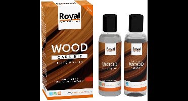 royal furniture care Starterkit Matt Polish + Cleaner-2x 75 ml-Transparant-Vloeistof