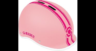 Helm - Globber Helm Urban XS Pastel Pink - roze - LED verlichting - ABS helm - verstelbaar - XS 47-51 cm