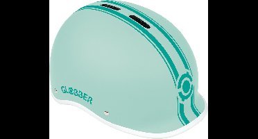 Helm - Globber Helm Urban XS Pastel Mint - munt- LED verlichting - ABS helm - verstelbaar - XS 47-51 cm