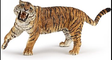 Speelfiguur - Wild dier - Tijger - Brullend