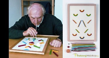 Parcours voor blaasoefeningen : Vaste structuur