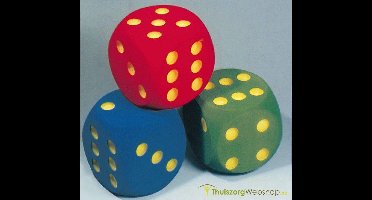 Reuze dobbelstenen : Set van 3 dobbelstenen